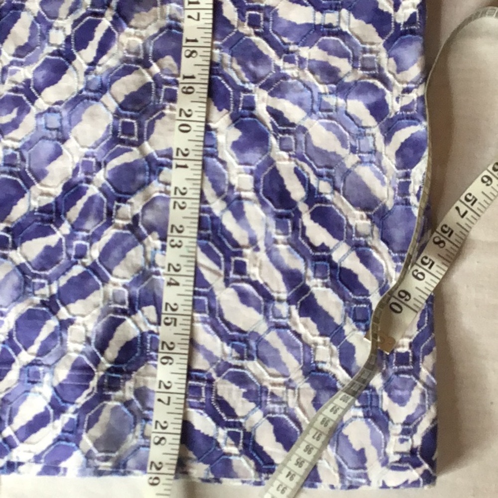 John Mark Blue and White Button Down Jacket. NWT - Picture 9 of 12